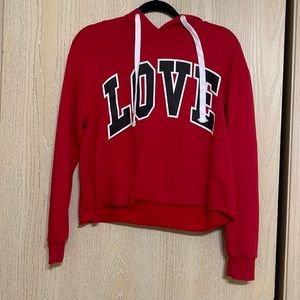 Crop Love Sweatshirt (M)